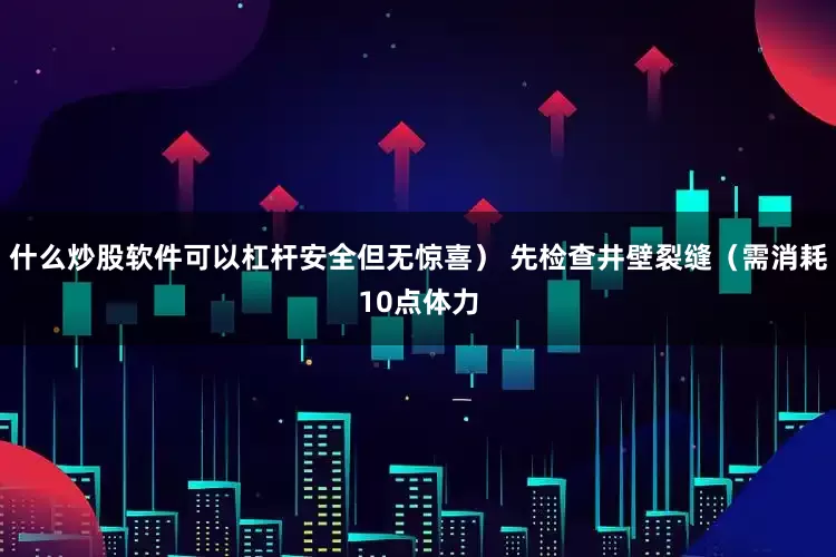 什么炒股软件可以杠杆安全但无惊喜） 先检查井壁裂缝（需消耗10点体力